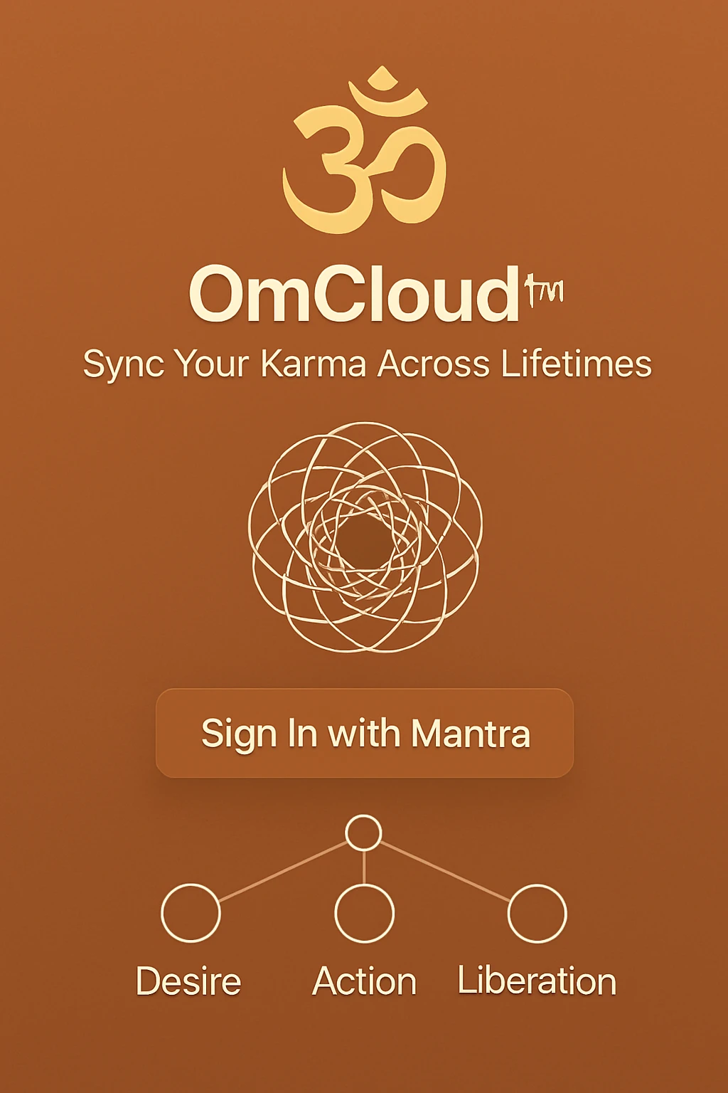 🕉️ OmCloud™: Sync Your Karma Across Lifetimes image